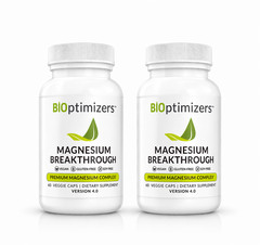 BiOptimizers Magnesium Breakthrough 60 Caps 1-4 package 7 Forms High Absorption