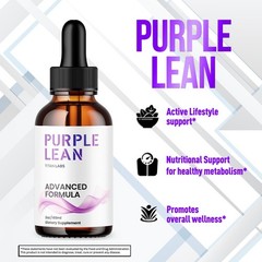 (5 Pack) Purple Lean Drop Advanced Health & Fitness Formula PurpleLean 150 Servs