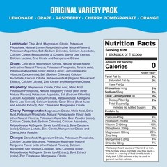 Ultima Variety Electrolyte Packets, 20 Count | Sugar-Free Hydration