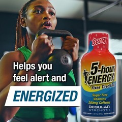 5-hour ENERGY Shot, Regular Strength, Berry, 15 Count,WEM-YMM10/20-821275377