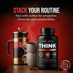 AllNatural Brain Supplement for Memory and Focus CaffeineFree LongTerm Cogni…