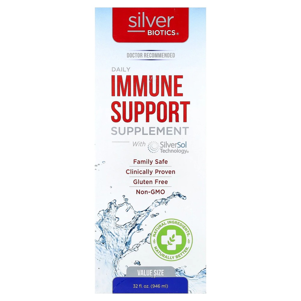 2 X American Biotech Labs, Silver Biotics�, Daily Immune Support Supplement, 10