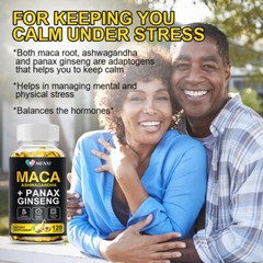 Orgainc Maca Root Extract Capsules Energy Booster For Men’ Physical Performance