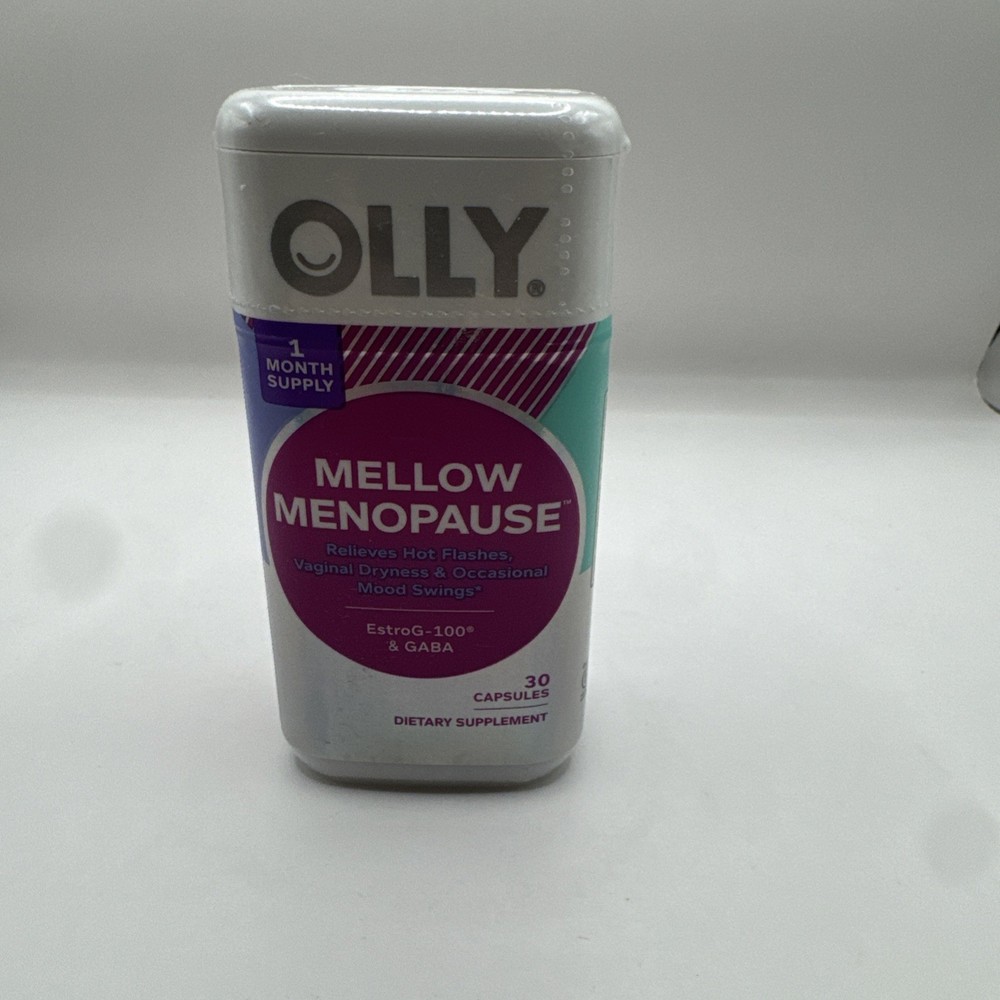Olly Mellow Menopause, 30 Capsules Dietary Suplement Exp. 09/26