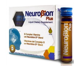 Neurobion Plus B-complex Vitamins 10 Drinkable Vials 0.34 Fl.oz. /10ml Each