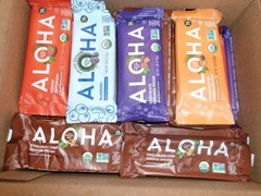 90 Aloha bars – 6 flavors – Blueberry, Peanut Butter Cup exp 8/2027+