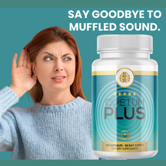 Quietum Plus- Brain & Hearing Support- 10 Bottles- 600 Capsules