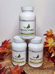 BIOptimizers MassZymes Complete Digestive Enzymes Supplement Gut Health Exp 2028