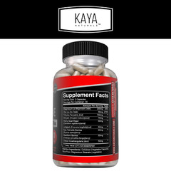 (2 Pack) Natural Testosterone Booster Magnesium Zinc Tribulus Horny Goat Weed