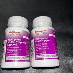 2•Walgreens Free+Pure Menopause + Mental Alertness & Energy Support, 30 Capsules