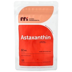 2 X Micro Ingredients, Astaxanthin , 12 mg, 120 Softgels