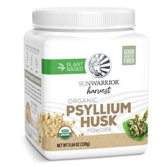 Sunwarrior Organic Psyllium Husk Powder – Plant-Based Fiber for 11.6 Ounce