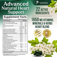 Heart Supplement – Advanced Blood Pressure & Heart Health Support Capsules