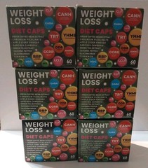 Lof of 6 Bioteque Lab Diet Caps for Weight Loss 60 count 03/2027 Total 360 caps