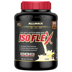 Allmax Nutrition IsoFlex – Pure Whey Protein Isolate Vanilla 5 lbs (2.27 kg)