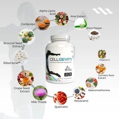 Cellgevity Advanced Riboceine Technology, 120 Vegetable Capsule Supplement
