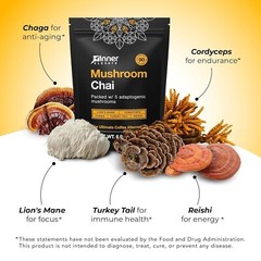 Inner Elevate Mushroom Chai – Ultimate Coffee Alternative – Adaptogenic Mushr…