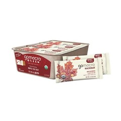 GoMacro MacroBar Vegan Protein Bars Maple Sea Salt 12 Ct