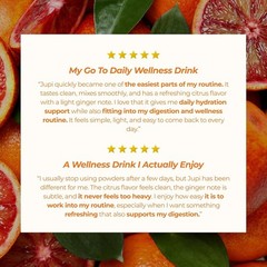 Jupi Hydration & Wellness Powder – Turmeric & Ginger shots, Vitamin C Supplement