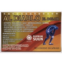 Al diablo el dolor capsules glucosamine shark cartilage turmeric collagen