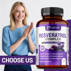 Resveratrol Complex 240pcs – Supports Cellular Energy and Repair, Skin Health
