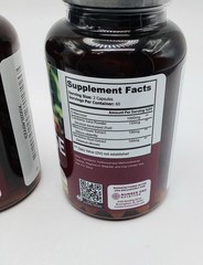 D-Mannose with Cranberry, Hibiscus & Dandelion – 120 Veg Caps – EXP 06/2028