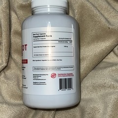Beet Root Capsules – 1200mg Per Serving – 200 Beet Root Powder Capsules – New