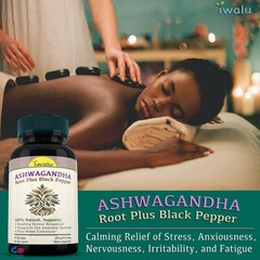 Cortisol Lowering Supplement: Stress Reduction & Cortisol Control – Ashwagandha