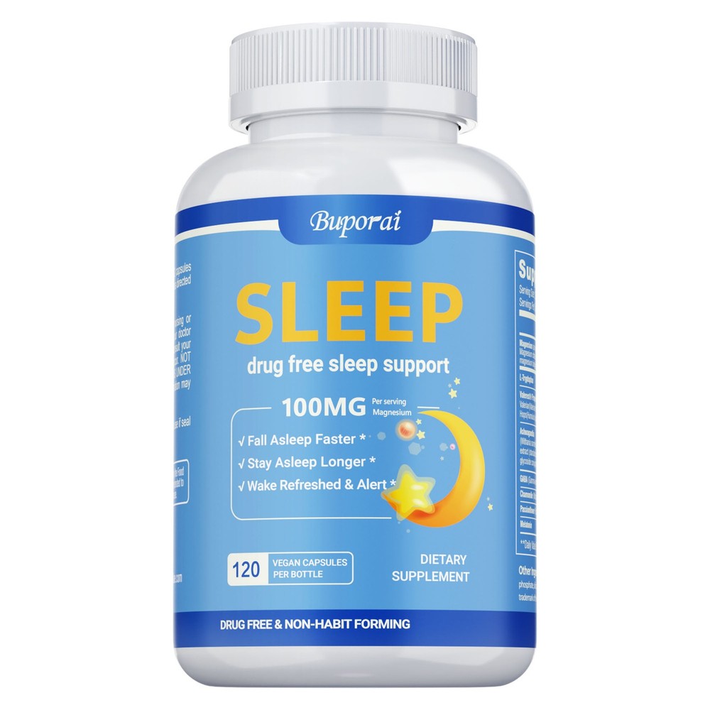Sleep Capsules – Melatonin Sleep Aid Supplement To Help You Fall Asleep Quickly