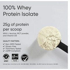 Whey Protein Isolate Vanilla (63 Servings) – 5lbs