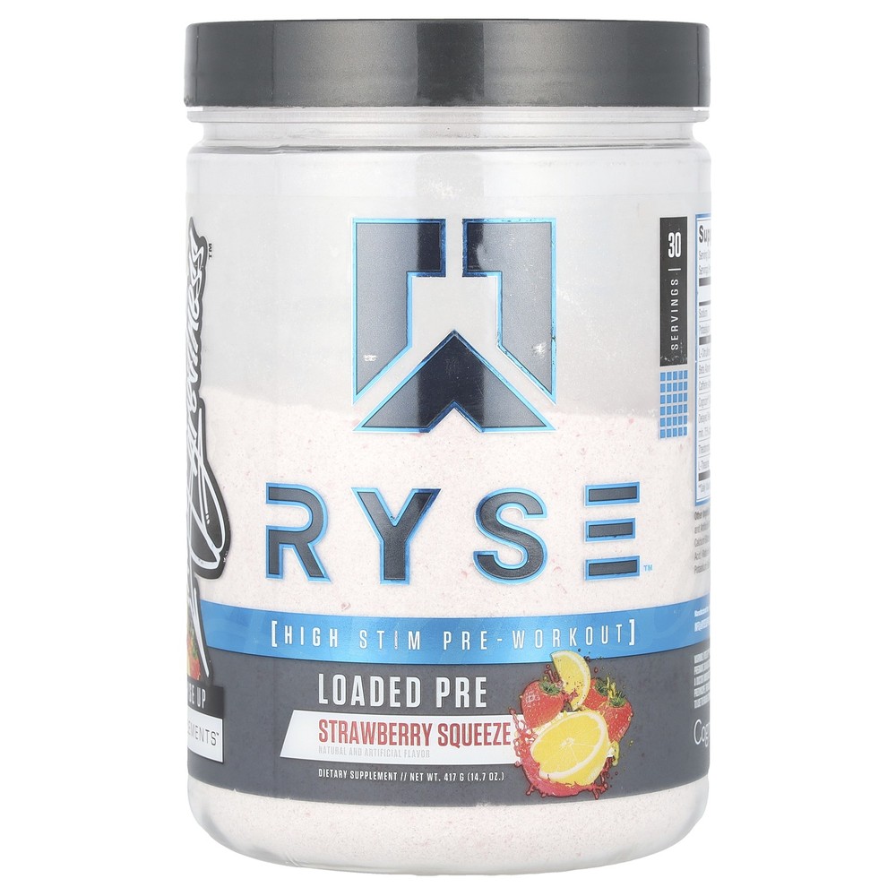 Loaded Pre, Strawberry Squeeze, 14.7 oz (417 g)