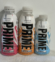 PRIME Hydration Drink Electrolytes Variety Pack Red Chill Orange Blue Chill