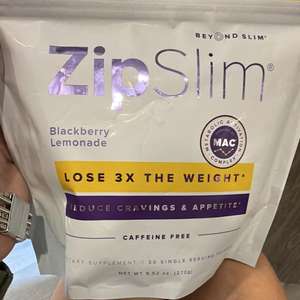 Beyond Slim ZipSlim Blackberry Lemonade Caffeine-Free 27 Ct 9.52 oz