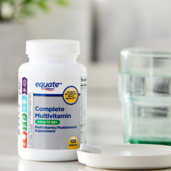 Complete Multivitamin/Multimineral Supplement Tablets, Adults 50+, 125 Count