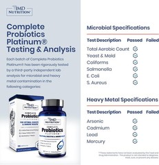 1MD Nutrition Complete Probiotics Platinum – 30 Count (Pack of 1)