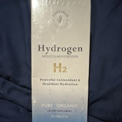 Nevyra Molecular Hydrogen H2 Antioxidant Tablets 60 Count, 100mg, Organic