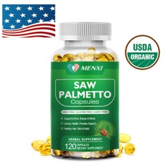 Saw Palmetto 120 Capsules Prostate, Support Male Urinary Tract & Prostate