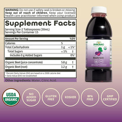 Certified Organic Beetroot Juice Concentrate, No Added Sugar, Artificial Colors,