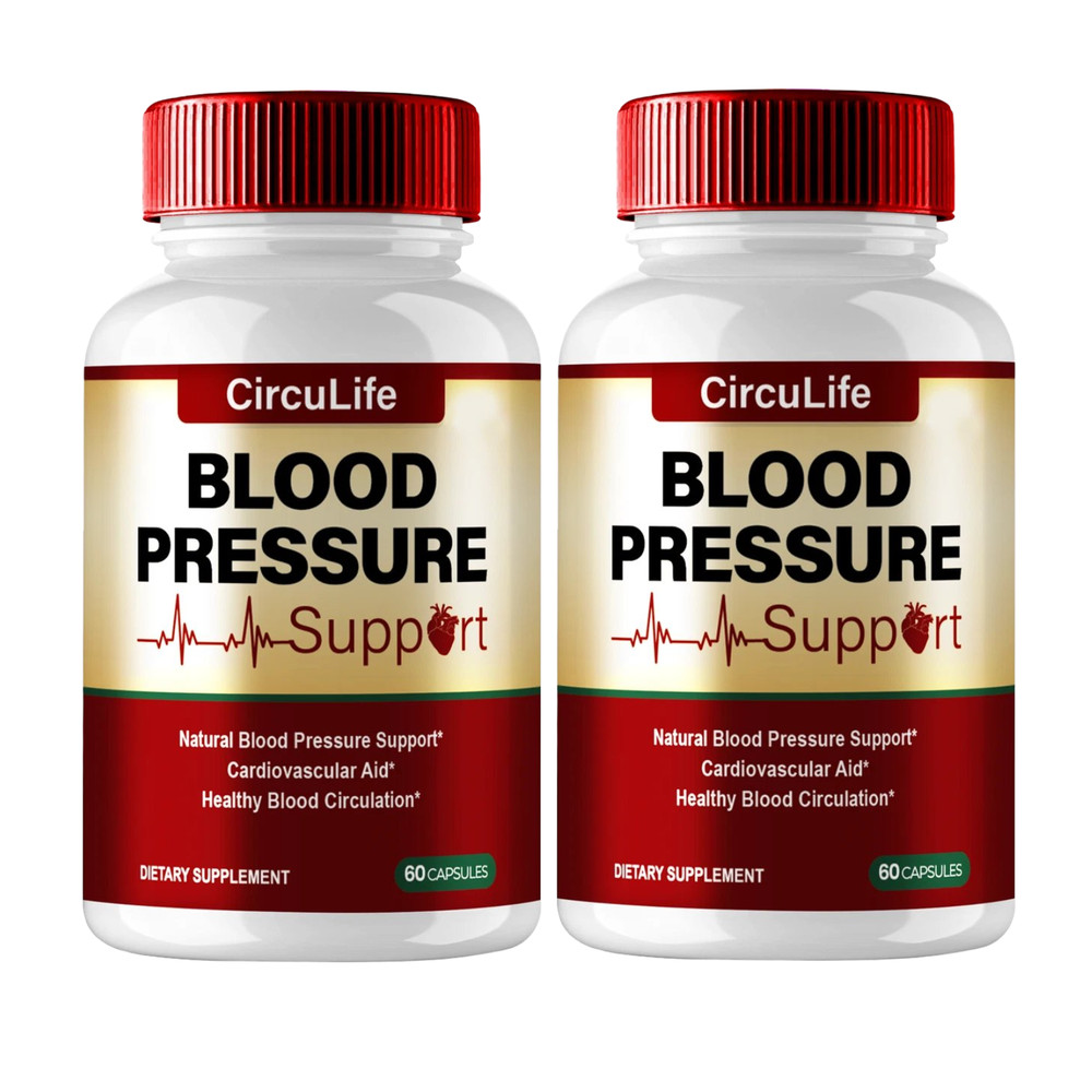 2-Pack CircuLife Blood Support Capsules, Circu Life for Blood Pressure -120 Caps