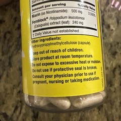 HELIOCARE Advanced Nicotinamide B3 Healthy Skin Vegan Caps – 120 Count (NO BOX)