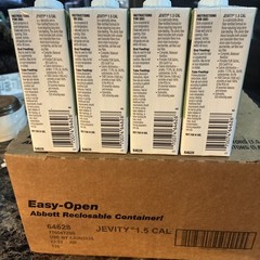 Easy~Open Abbott Reclosable Container JEVITY 1.5 CAL 8 FL OZ~24 Per Case
