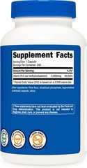 Pure Vegetarian B12 Methylcobalamin 2000mcg – 240 Non-GMO Capsules for Wellness