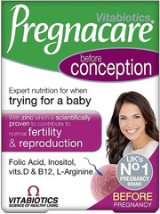 Vitabiotics Pregnacare Before Conception tryling for a baby 30 Tablets