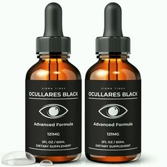 Ocullares Black Drops – Oral Formula for Eye Health & Vision Support – 2 Pack