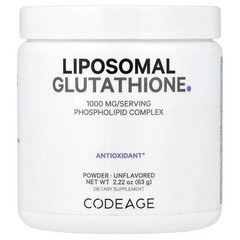 2 X Codeage, Liposomal Glutathione Powder, Unflavored, 2.22 oz (63 g)