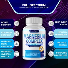 Magnesium Complex 7 Elemental Magnesium Supplement 1000mg – Magnesium Glycinate