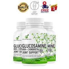 3 Pack G.OA Nutritions Joint Support Tablets 60 Count
