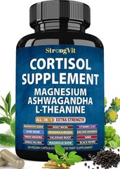 Cortisol Manager, Cortisol Blocker, Reduce Cortisol. Adrenal, Thyroid & Cortisol