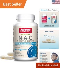 N-A-C 500 mg – Antioxidant Support for Liver Health, 60 Veggie Capsules
