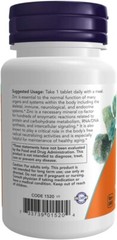 NOW Foods Zinc Gluconate, 50 mg, 100 Tablets